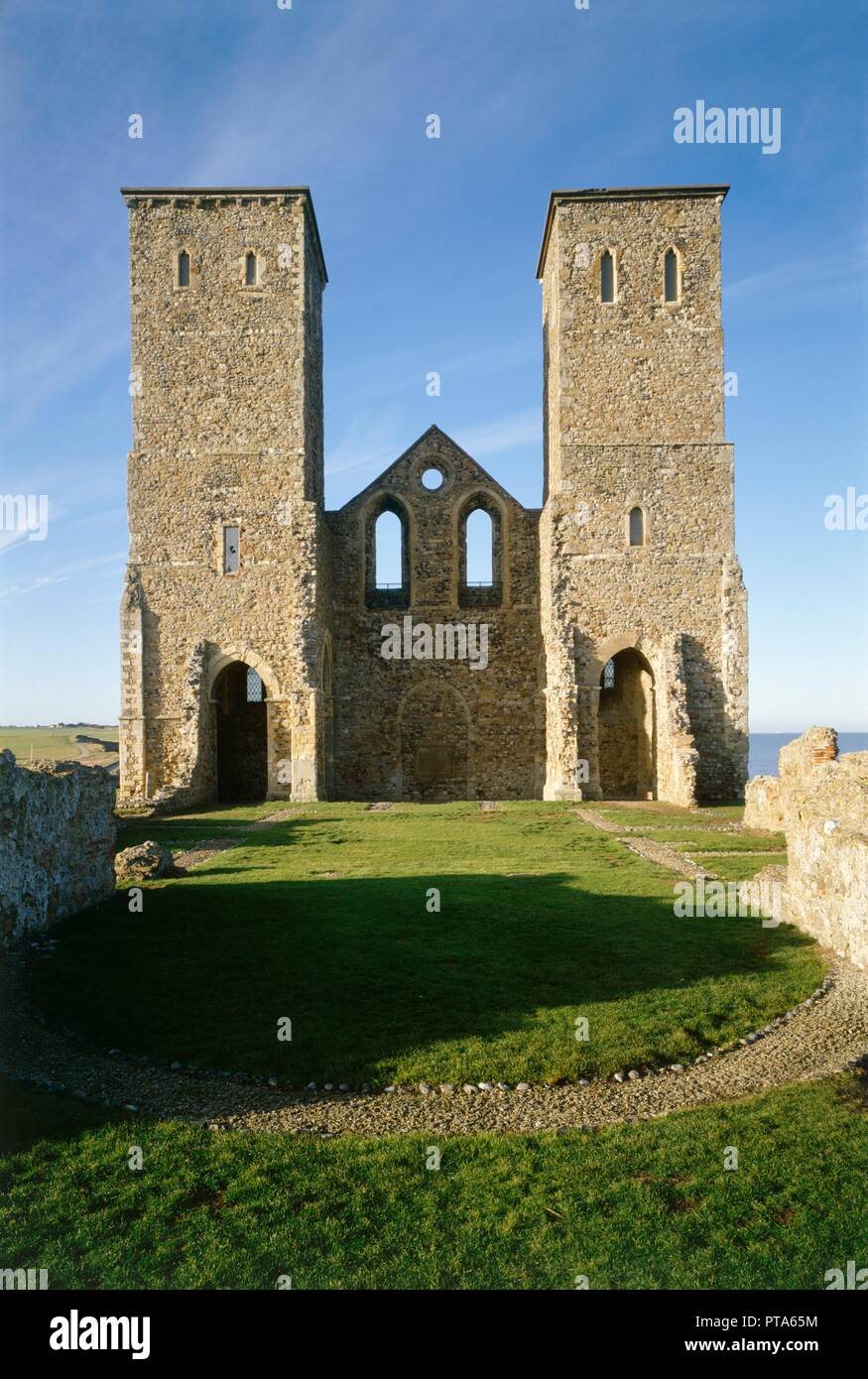 Reculver Towers, Kent, 2010. Creator: Historic England Staff ...