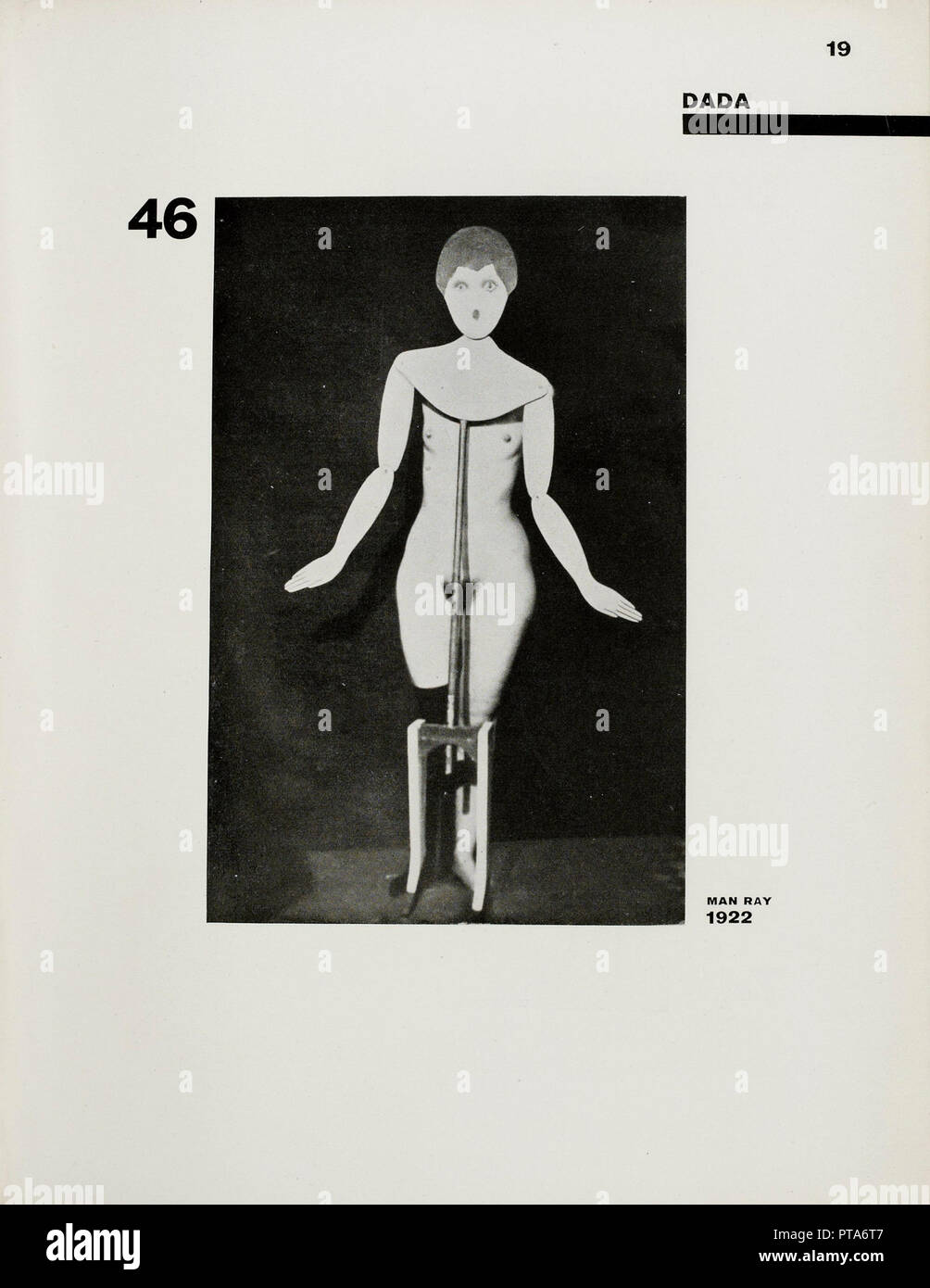 Dada. From: Die Kunstismen. (The Isms of Art) by El Lissitzky und Hans Arp, 1925. Creator: Lissitzky, El (1890-1941). Stock Photo