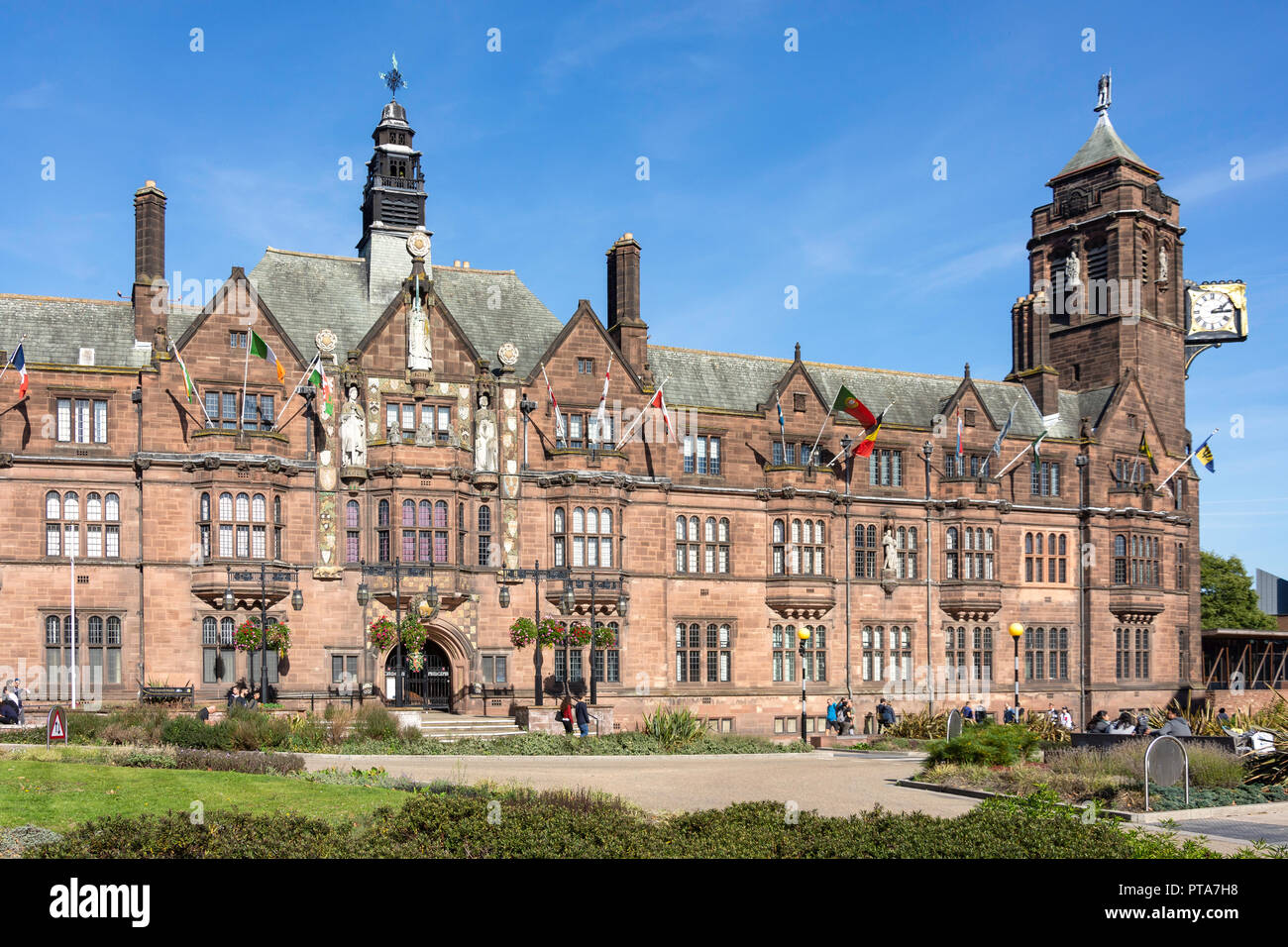 Coventry City Council building, Earl Street, Coventry, West Midlands, England, United Kingdom Stock Photo