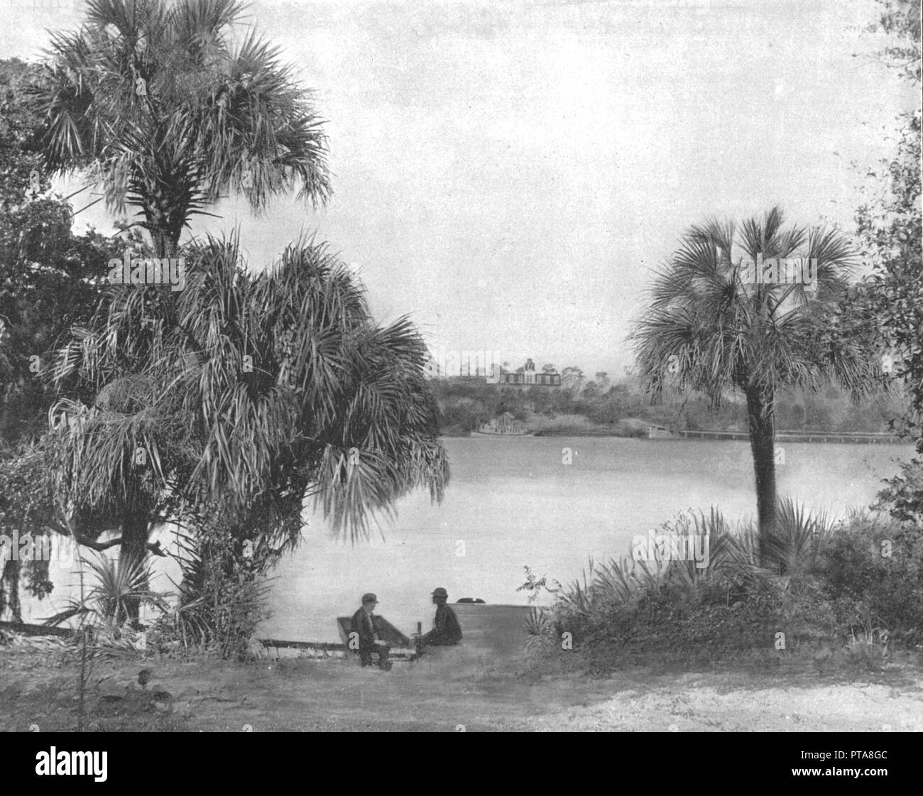 Eau Gallie, Indian River, Florida, USA, c1900. Creator Unknown Stock
