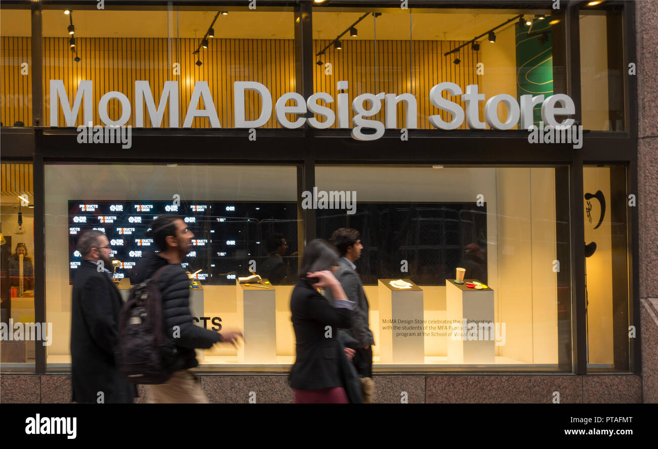 MOMA Design Store Manhattan NYC Stock Photo - Alamy