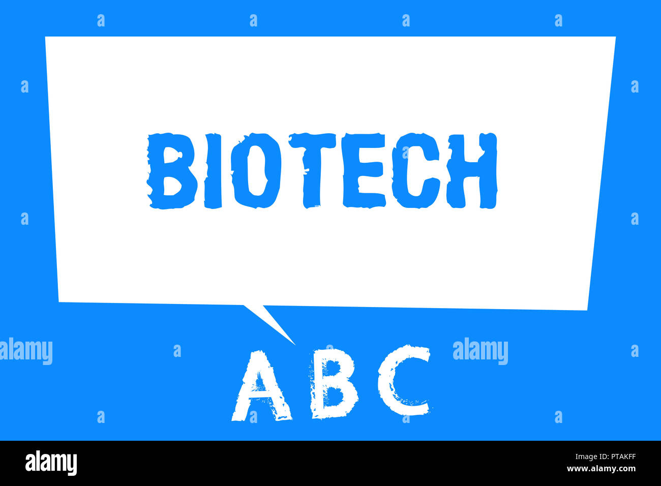 Bio Tech Sign Text sign showing Biotech. Conceptual photo Study Analysis biological ...