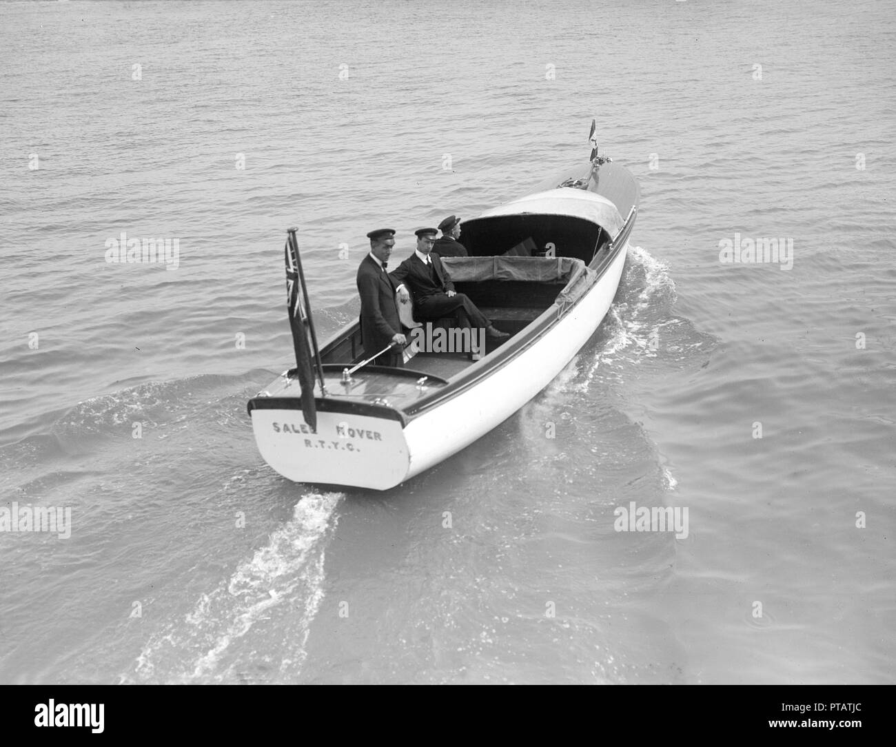 The Royal Thames Yacht Club's motor launch 'Salee Rover', 1912. Creator: Kirk & Sons of Cowes. Stock Photo
