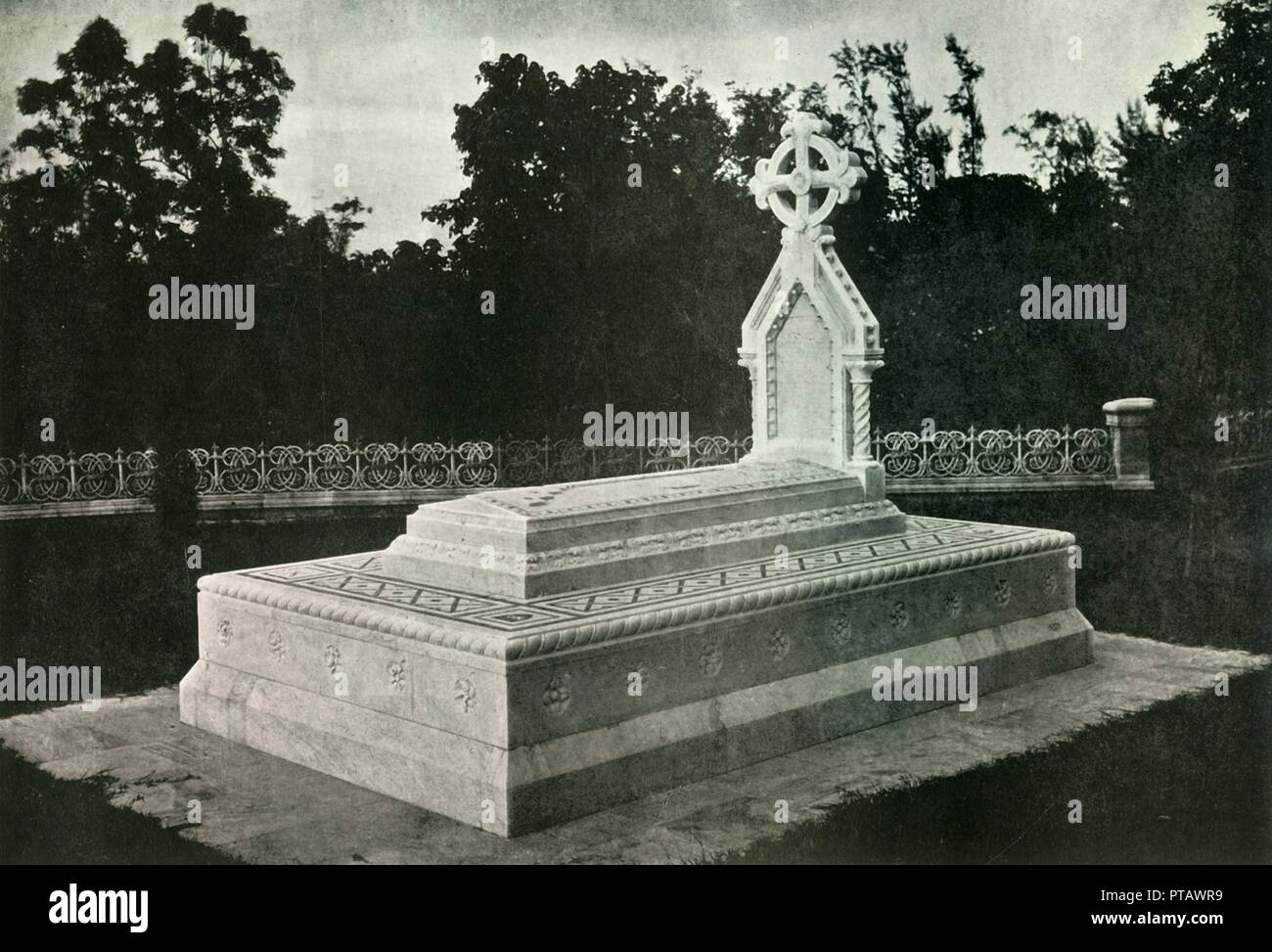 'Tomb of Lady Canning at Barrackpore', 1925. Creator: Unknown. Stock Photo