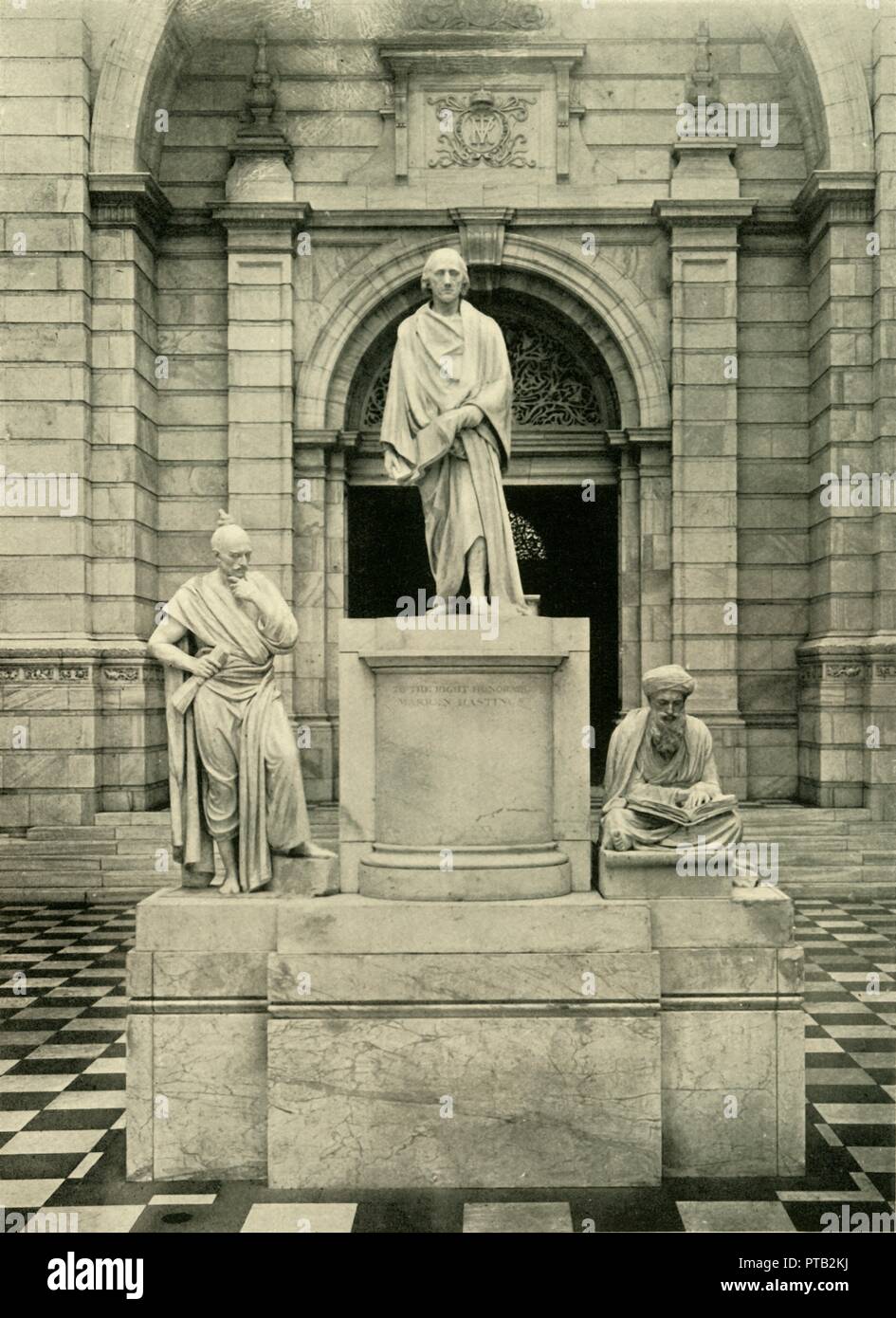'Statue of Warren Hastings', 1925. Creator: Unknown. Stock Photo