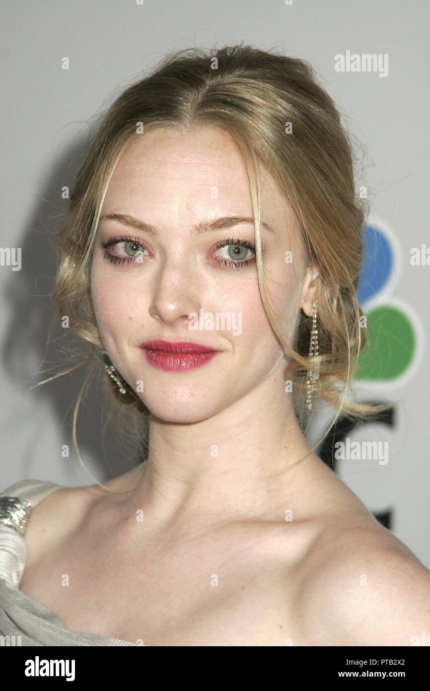 Amanda Seyfried  01/11/09 "66th Annual Golden Globe Awards - Official NBC, Universal and Focus Features After Party"  @ Beverly Hilton Hotel, Beverly Hills Photo by Ima Kuroda/HNW / PictureLux   File Reference # 33680_024HNW Stock Photo