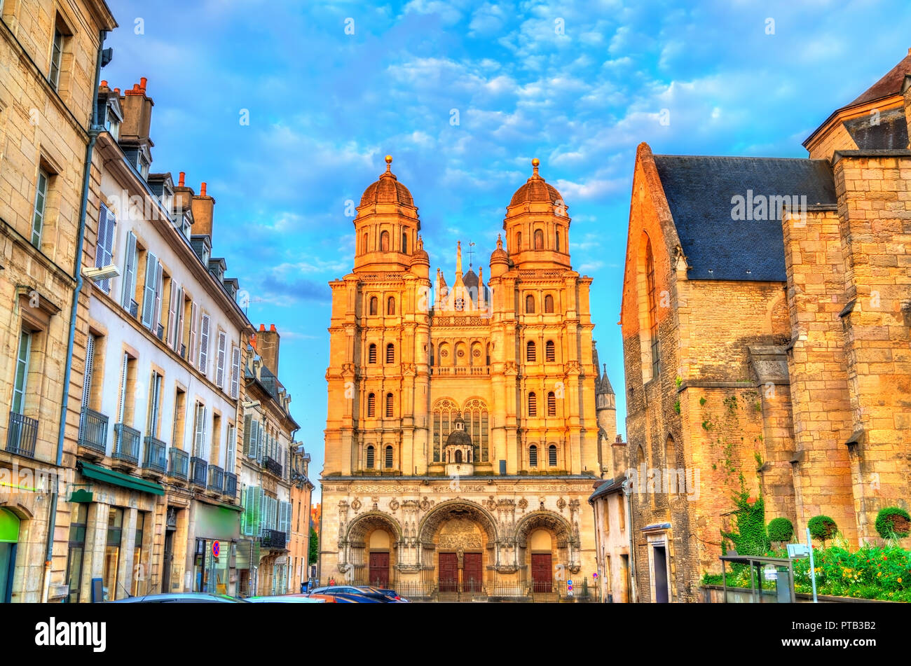 Saint Michel church in Dijon, France Stock Photo Alamy