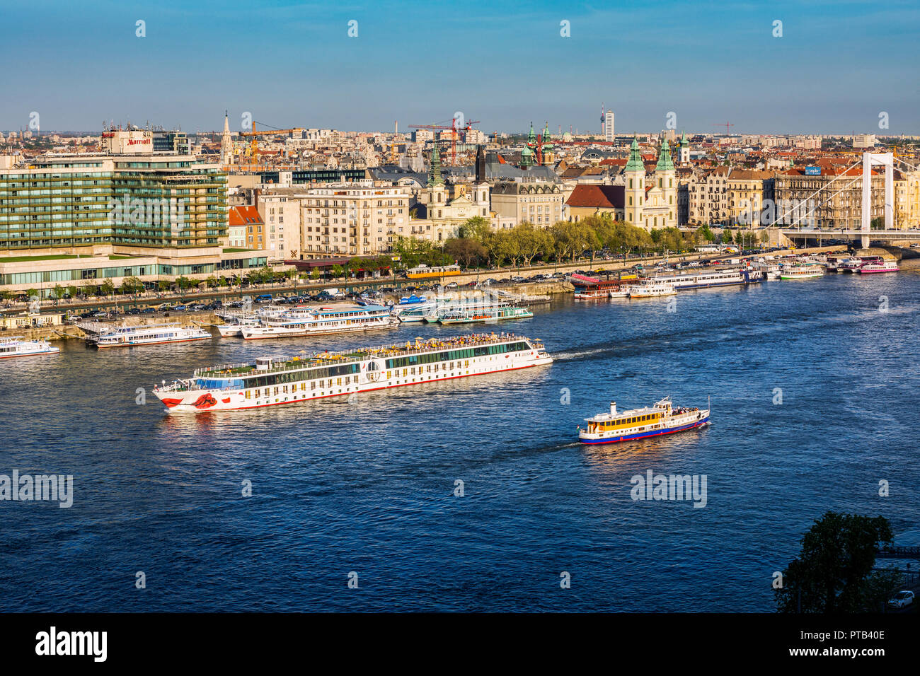 Budapest panoramic view Stock Photo