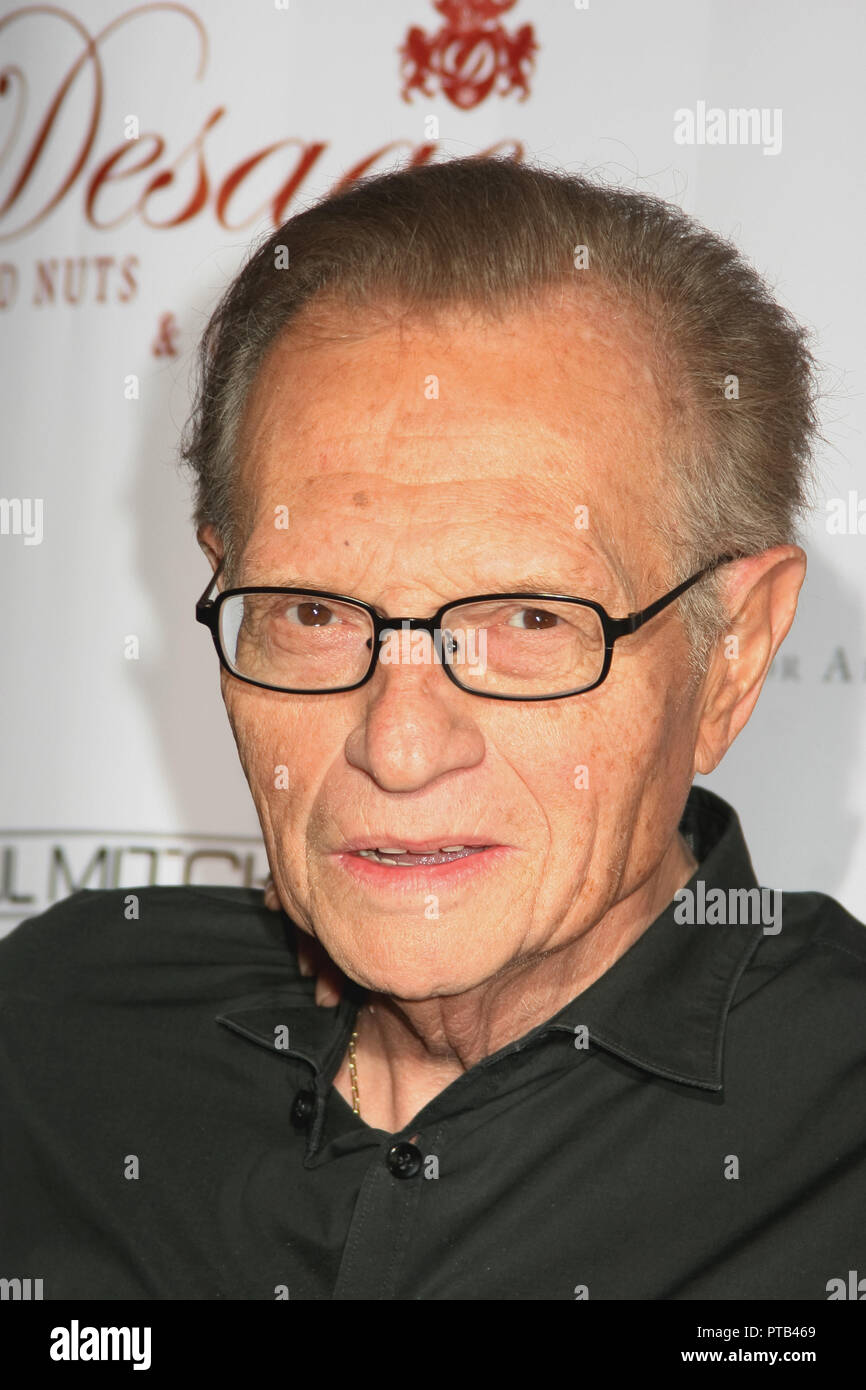 Larry King  05/17/08 '3rd Annual Brent Shapiro Foundation Sober Day'   @ the Estate of Mei Sze and Jeff Greene, Beverly Hills Photo by Ima Kuroda/HNW / PictureLux  File Reference # 33680 443HNW Stock Photo