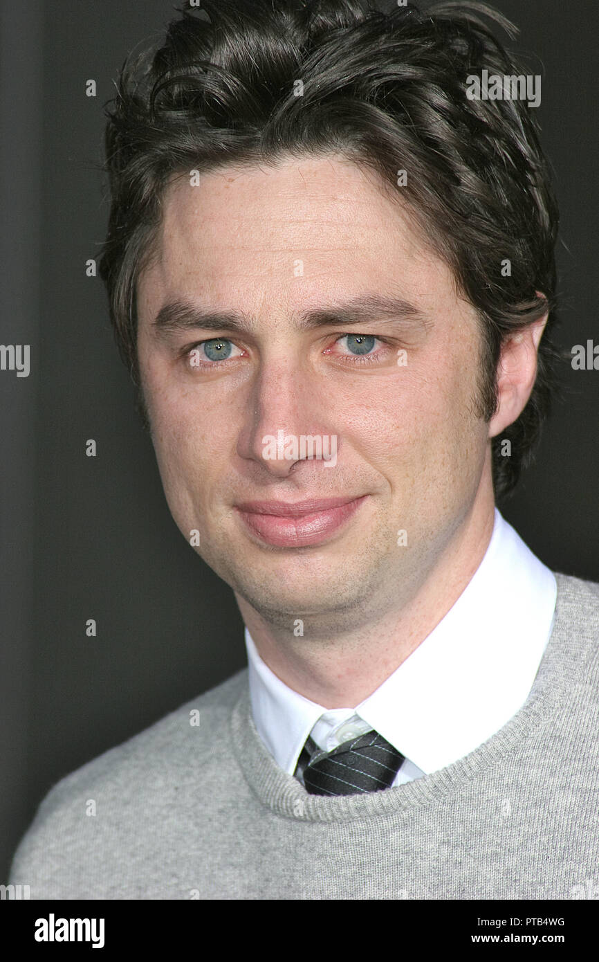 Zach Braff 04/11/06 AMERICAN DREAMZ ArcLight, Hollywood photo by Jun Matsuda/HNW / PictureLux