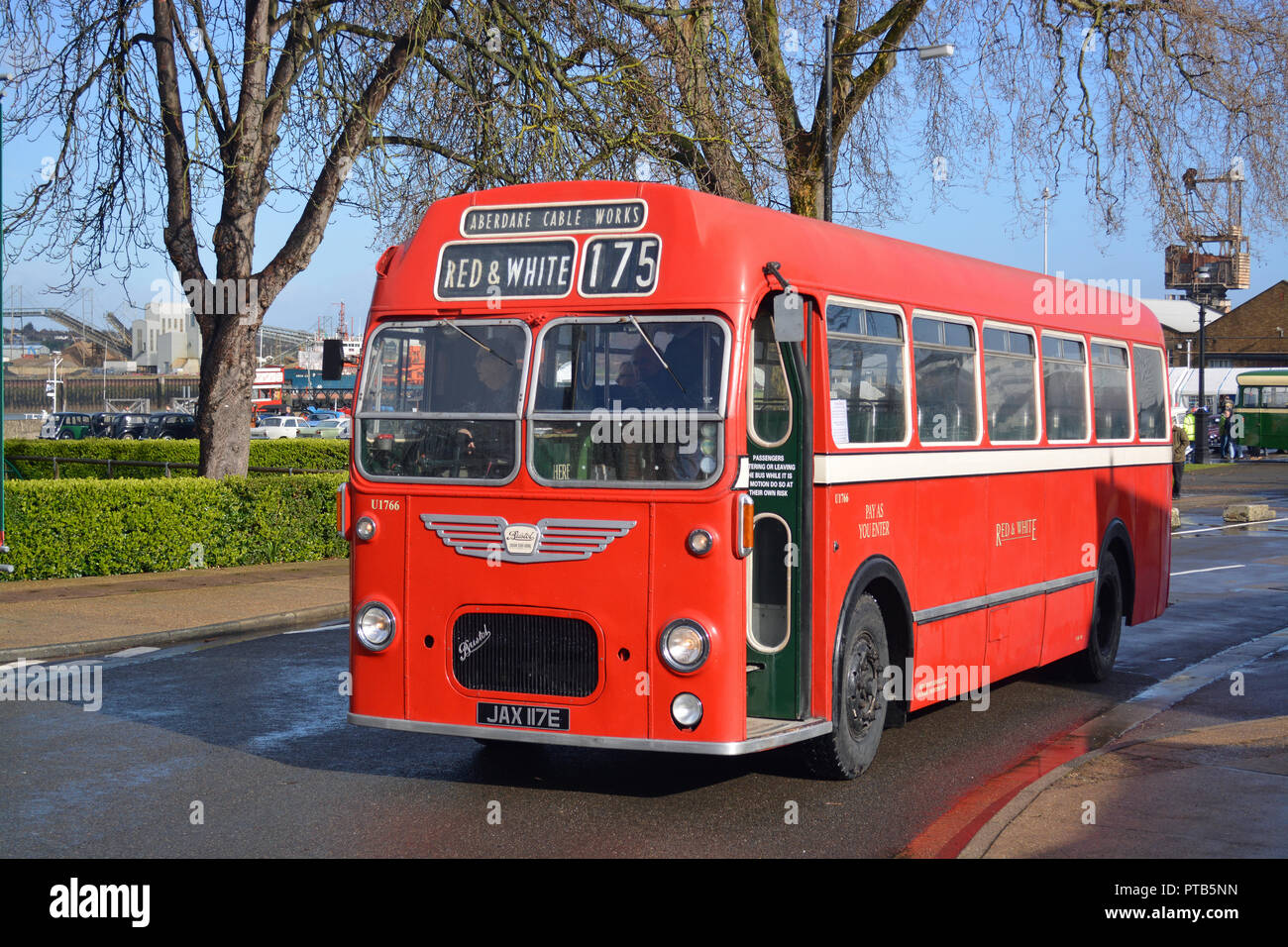 1967 Bristol MW6G bus Stock Photo