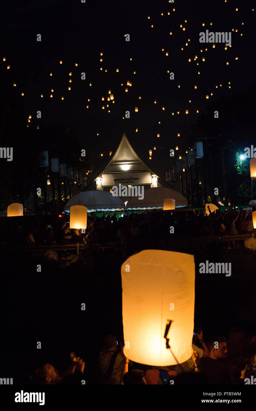  Latern Festival in Chiang Mai, Thailand Stock Photo - Alamy 