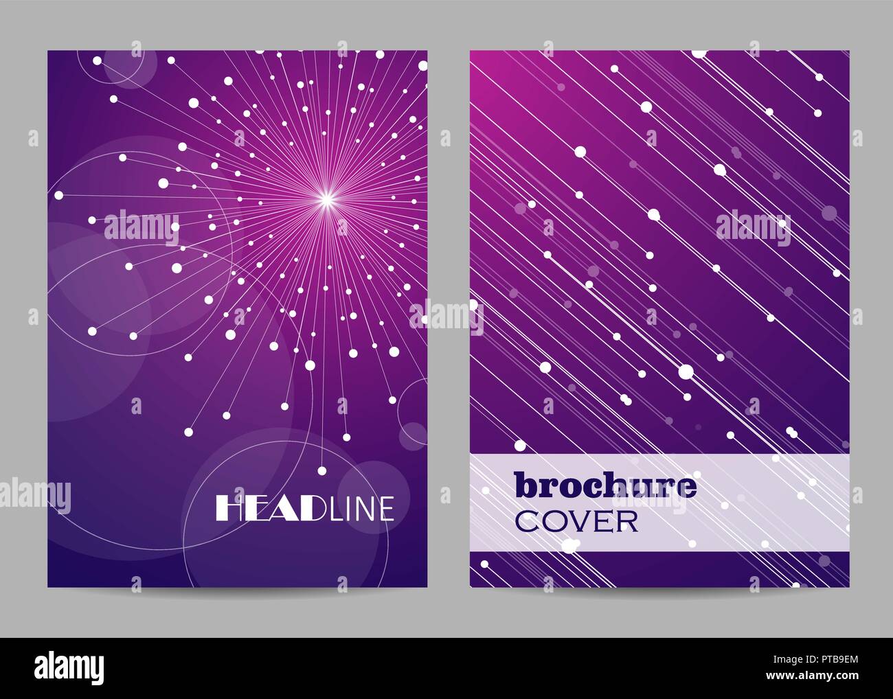 Brochure template layout design. Abstract geometric background with ...