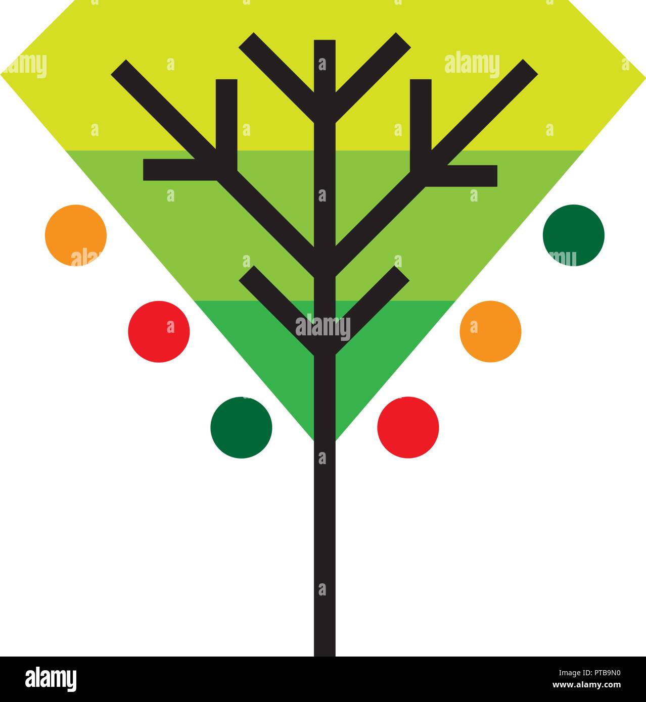 Vector sign organic farming, Greengrocer Stock Vector Image & Art - Alamy