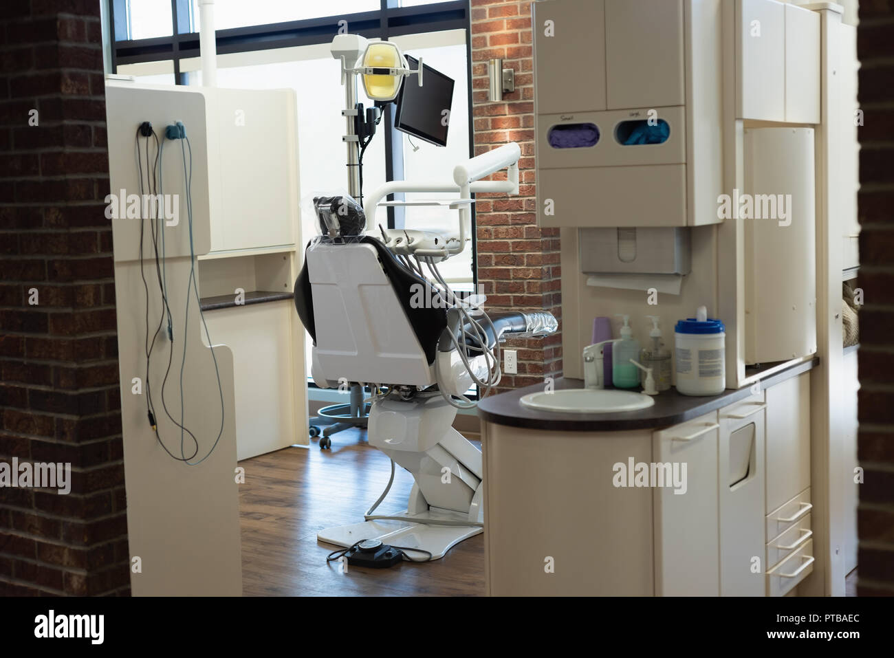 Professional dentistry chair in dental clinic Stock Photo Alamy
