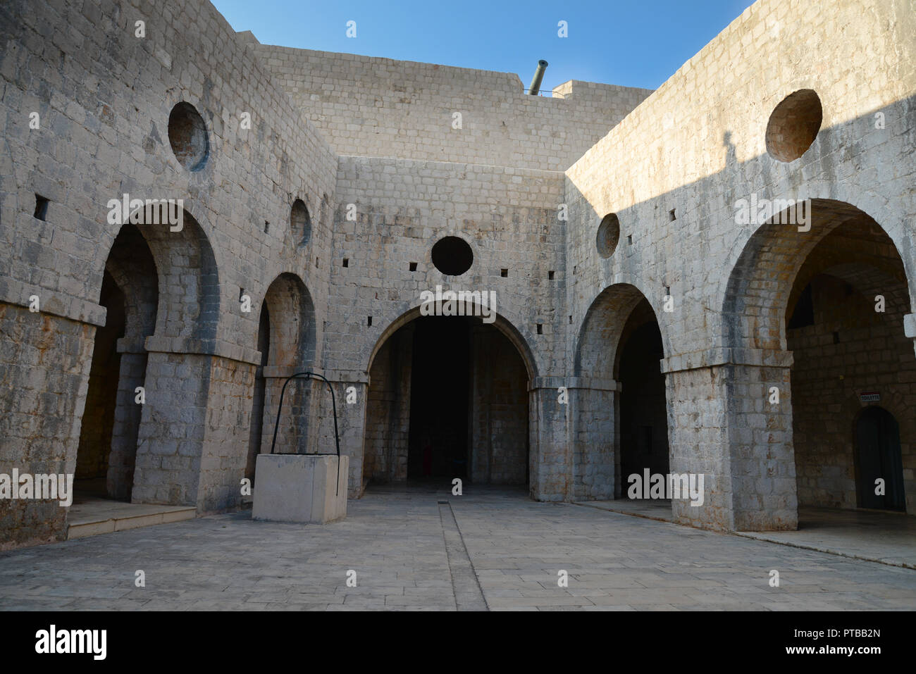 Fort Lawrence, Dubrovnik Stock Photo