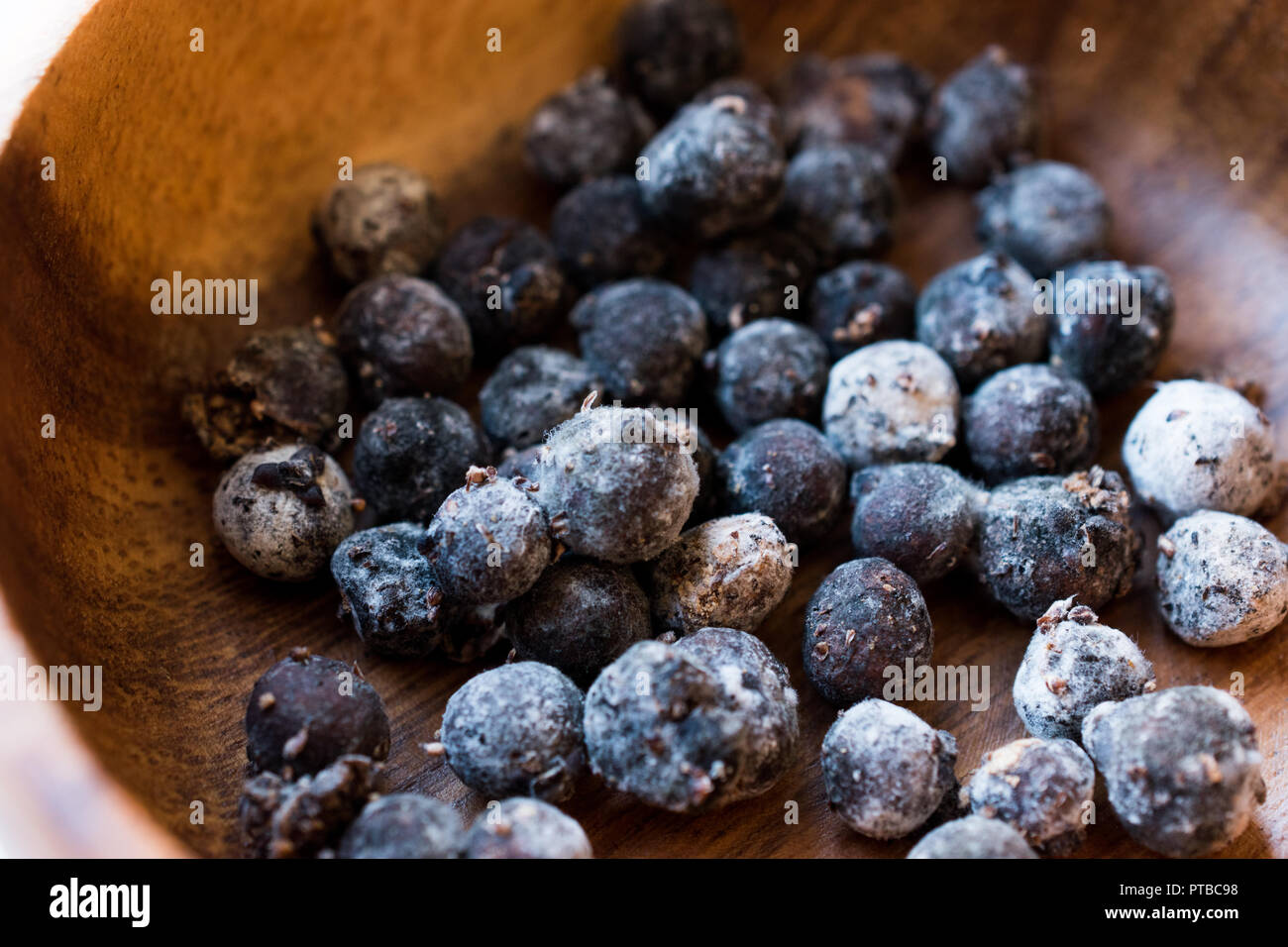 Black Raw Tapioca Pearls in Wooden Bowl. Organic Product Stock Photo Alamy