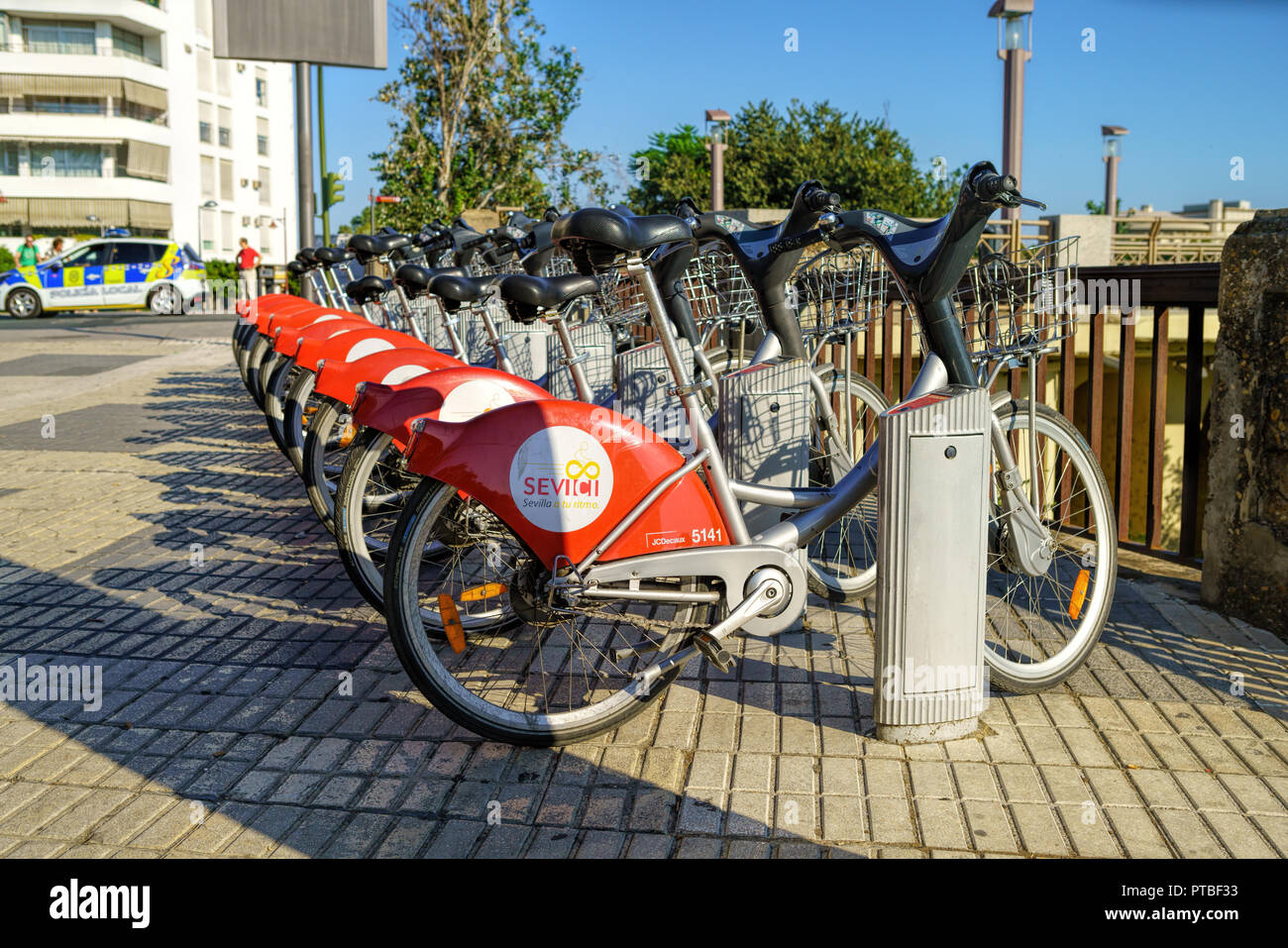 Seville Bikes High Resolution Stock Photography and Images Alamy