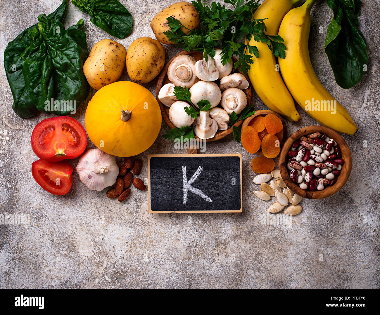 Fruits. Organic Bananas At Market. Healthy Raw Potassium Rich Fo Stock  Photo by ©puhhha 96399446