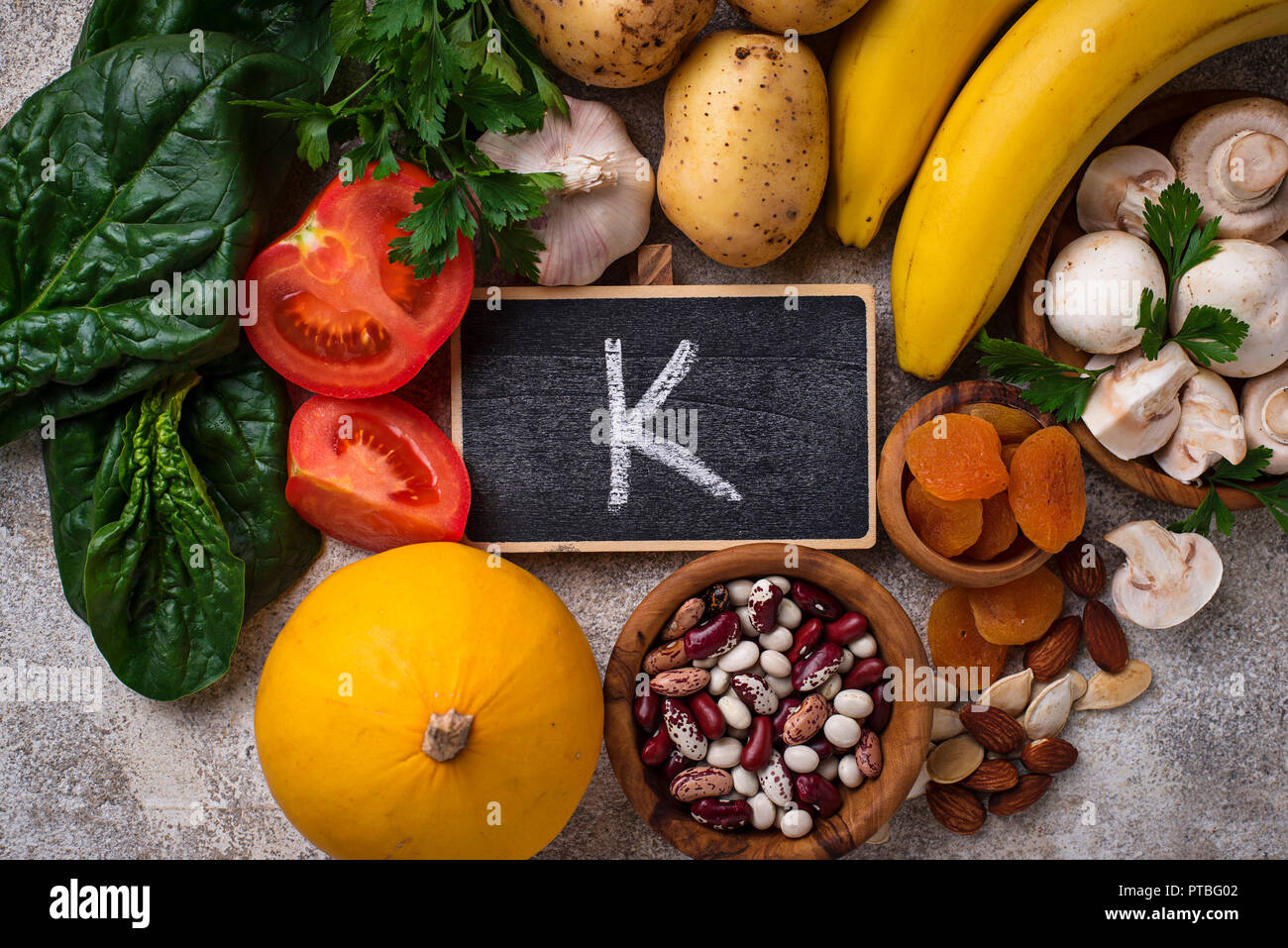 Products containing potassium Products containing potassium