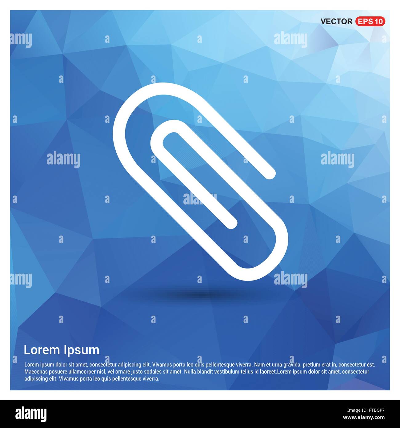 Paper clip icon Stock Vector Image & Art Alamy