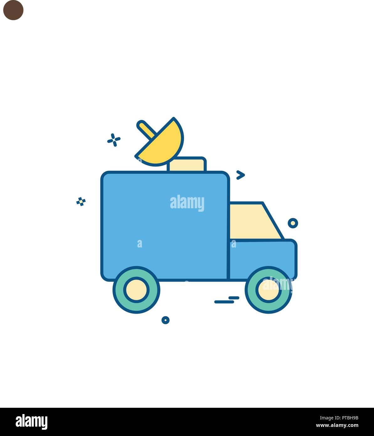 Television station satellite truck hires stock photography and images