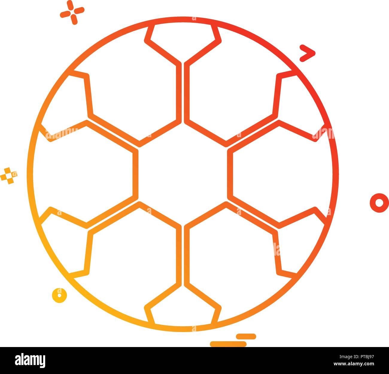 Ball icon design vector Stock Vector Image & Art - Alamy