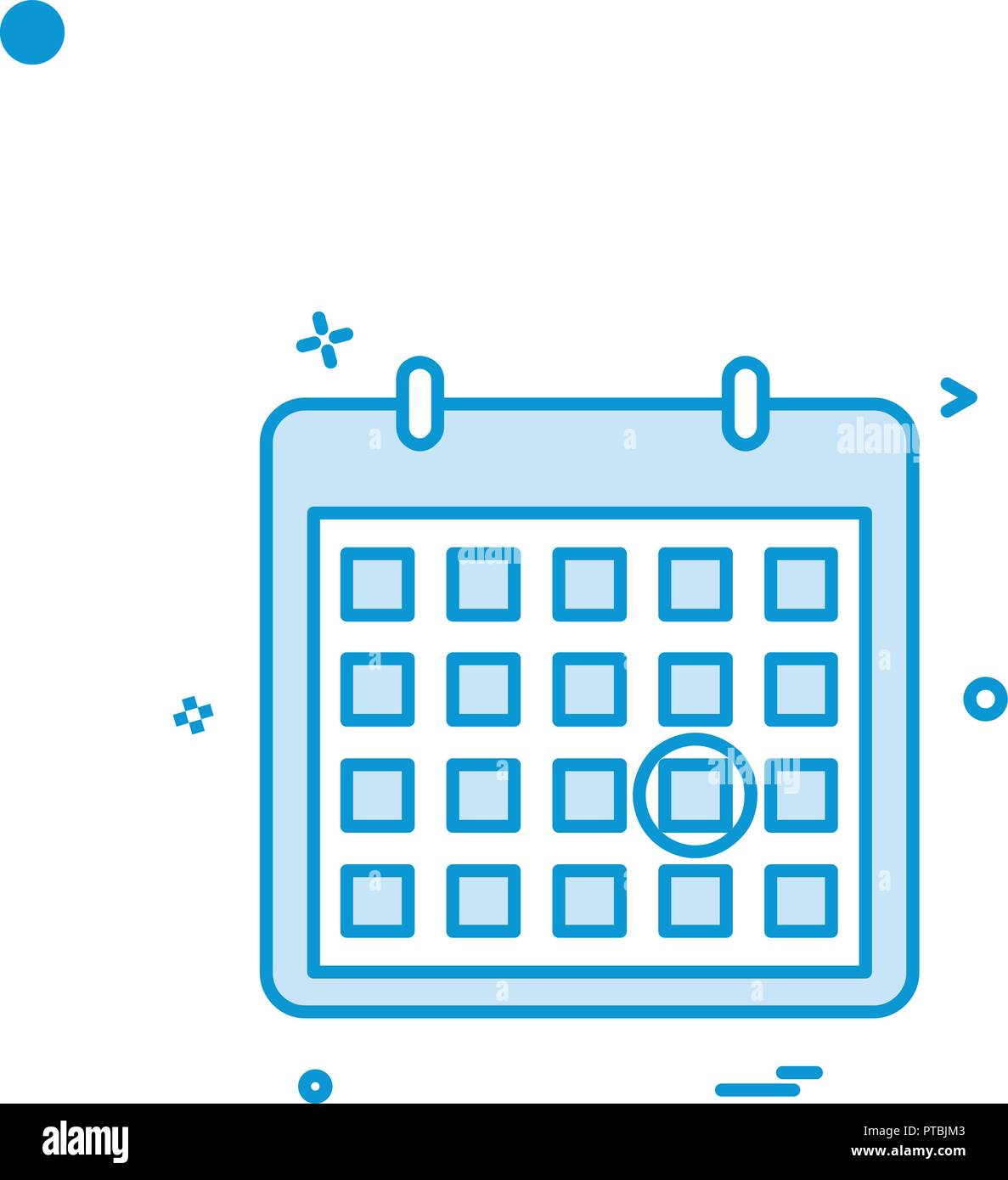 calendar date point icon vector design Stock Vector Image & Art Alamy