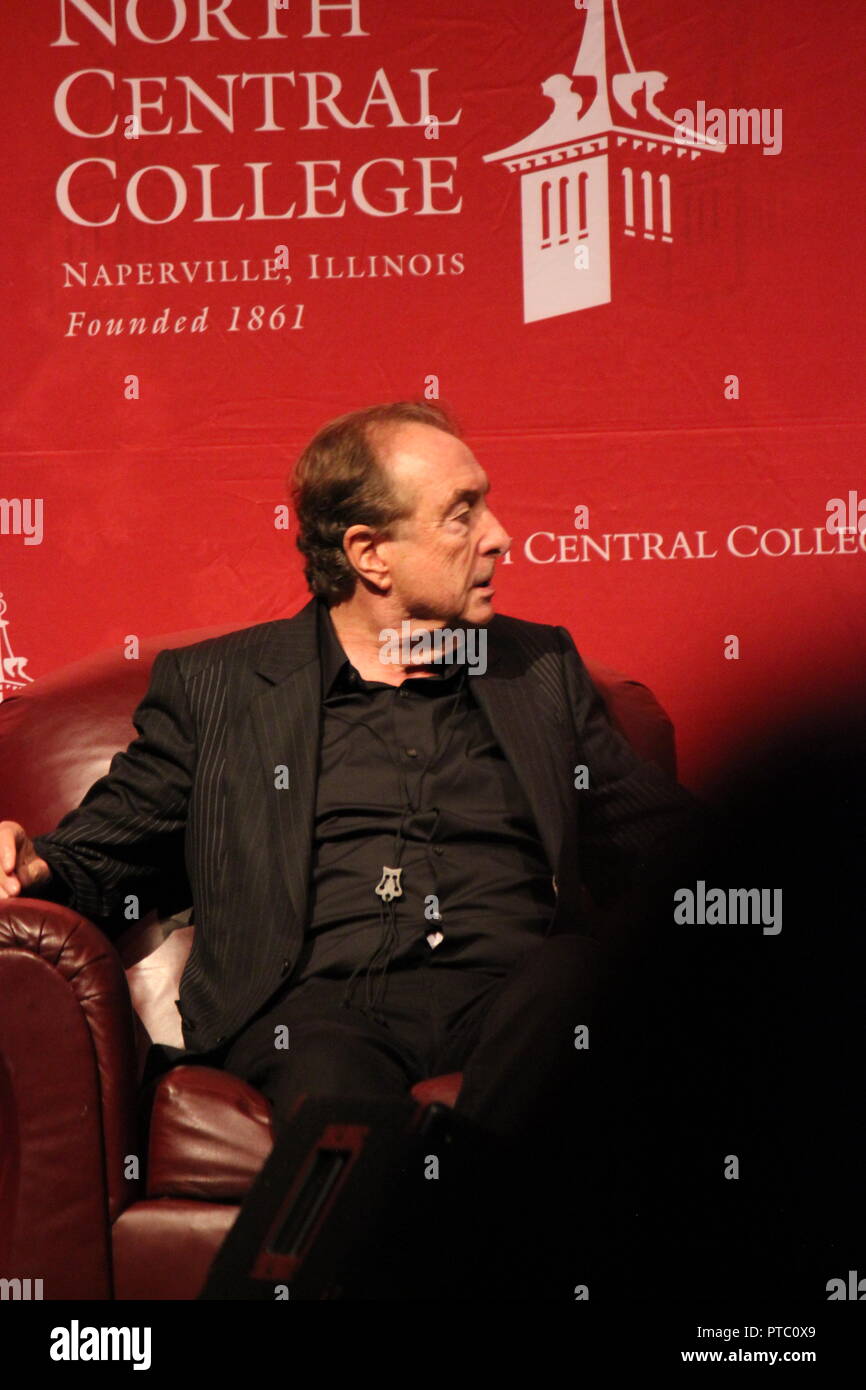 Eric Idle On Stage At The Madden Theater In North Central College In 