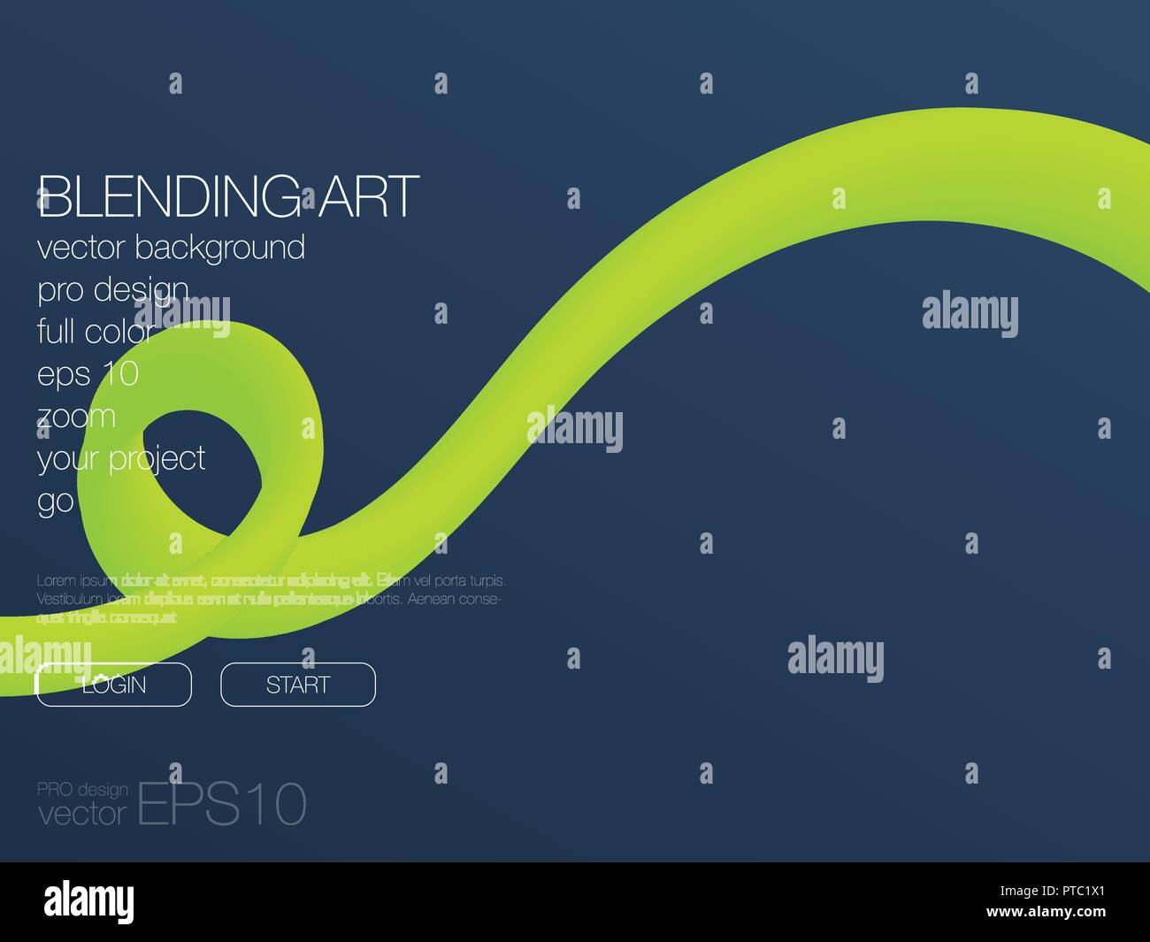 Futuristic user interface. UI Technology background vector Stock Vector