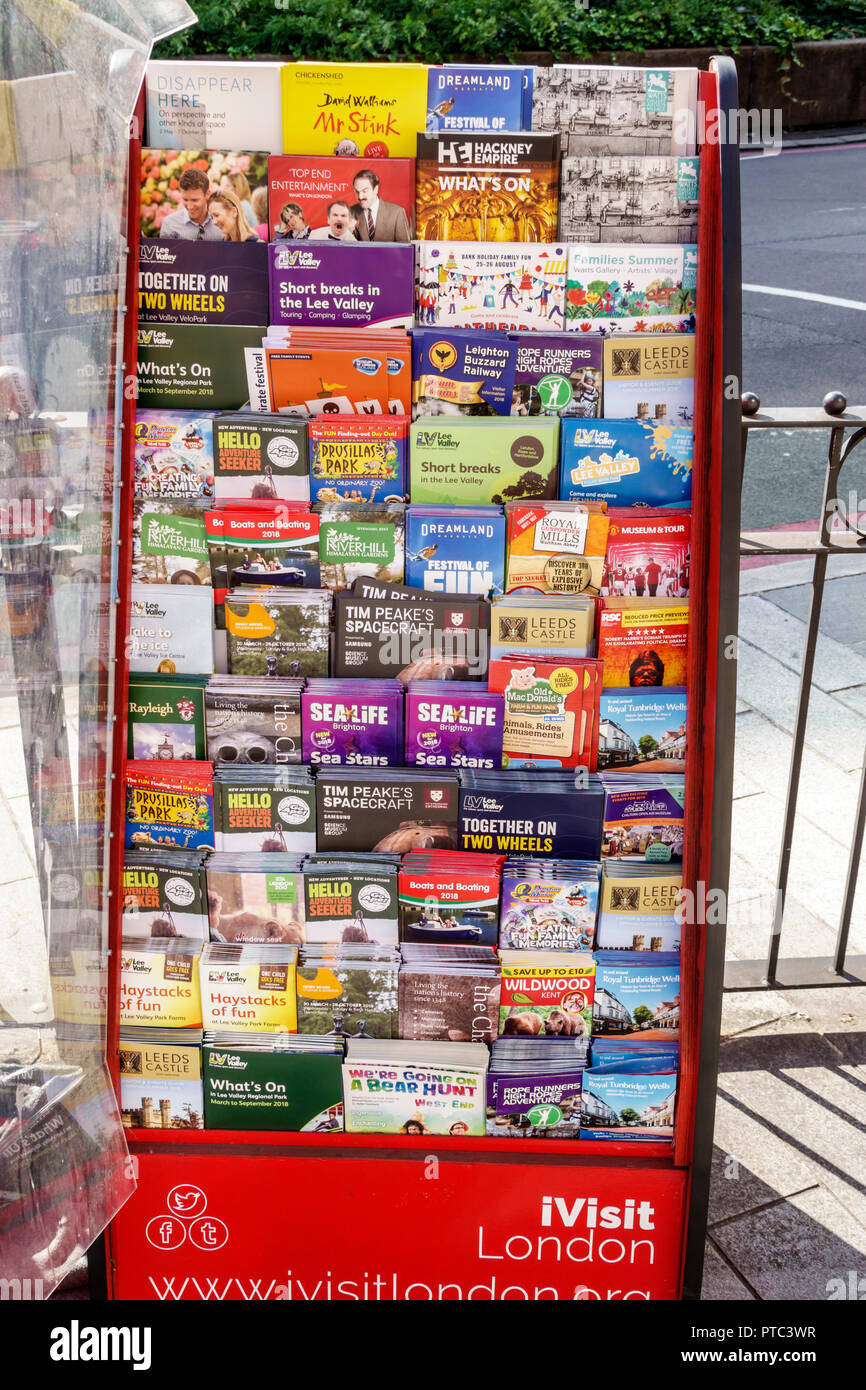 Brochure rack hi-res stock photography and images - Alamy