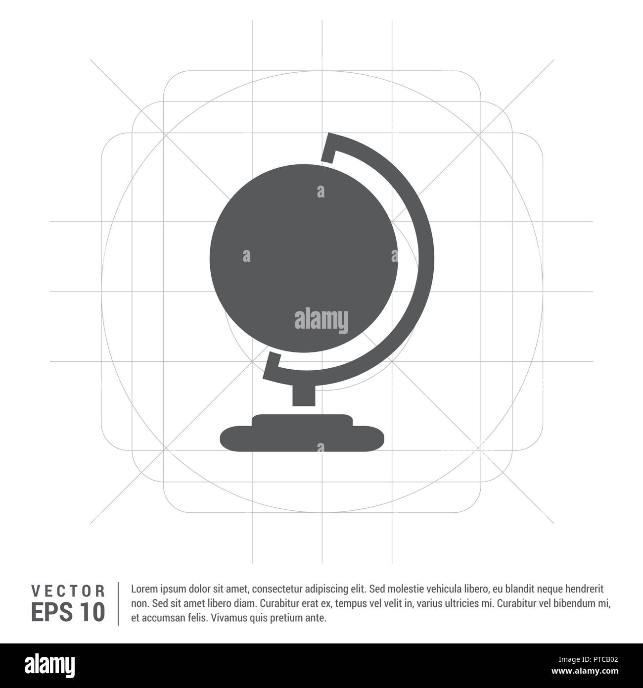 Web World Globe Icon Stock Vector Image & Art - Alamy