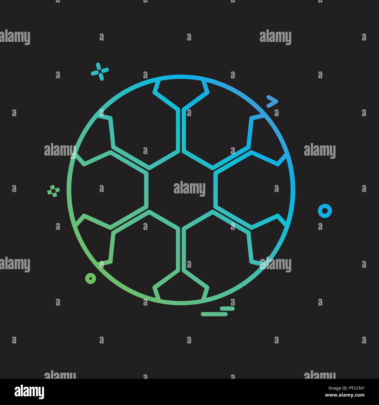 Ball icon design vector Stock Vector Image & Art - Alamy