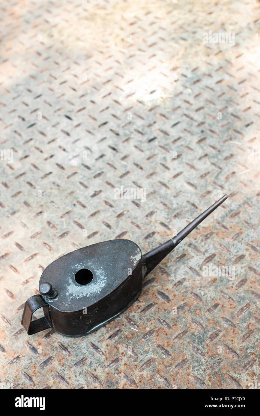 Old Grease Container High Resolution Stock Photography and Images Alamy