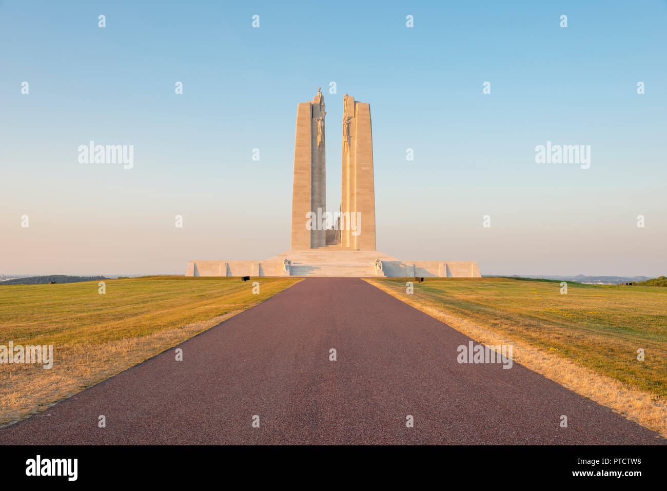 The Canadian Memorial at Vimy Ridge, France Stock Photo - Alamy
