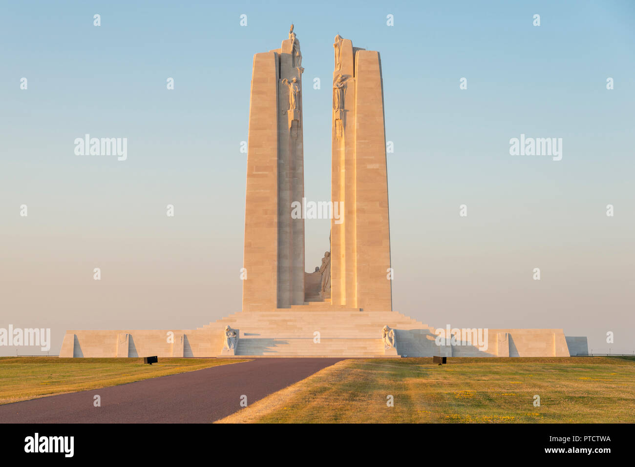The Canadian Memorial at Vimy Ridge, France Stock Photo - Alamy