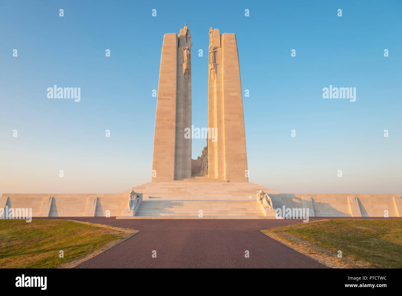 The Canadian Memorial at Vimy Ridge, France Stock Photo - Alamy