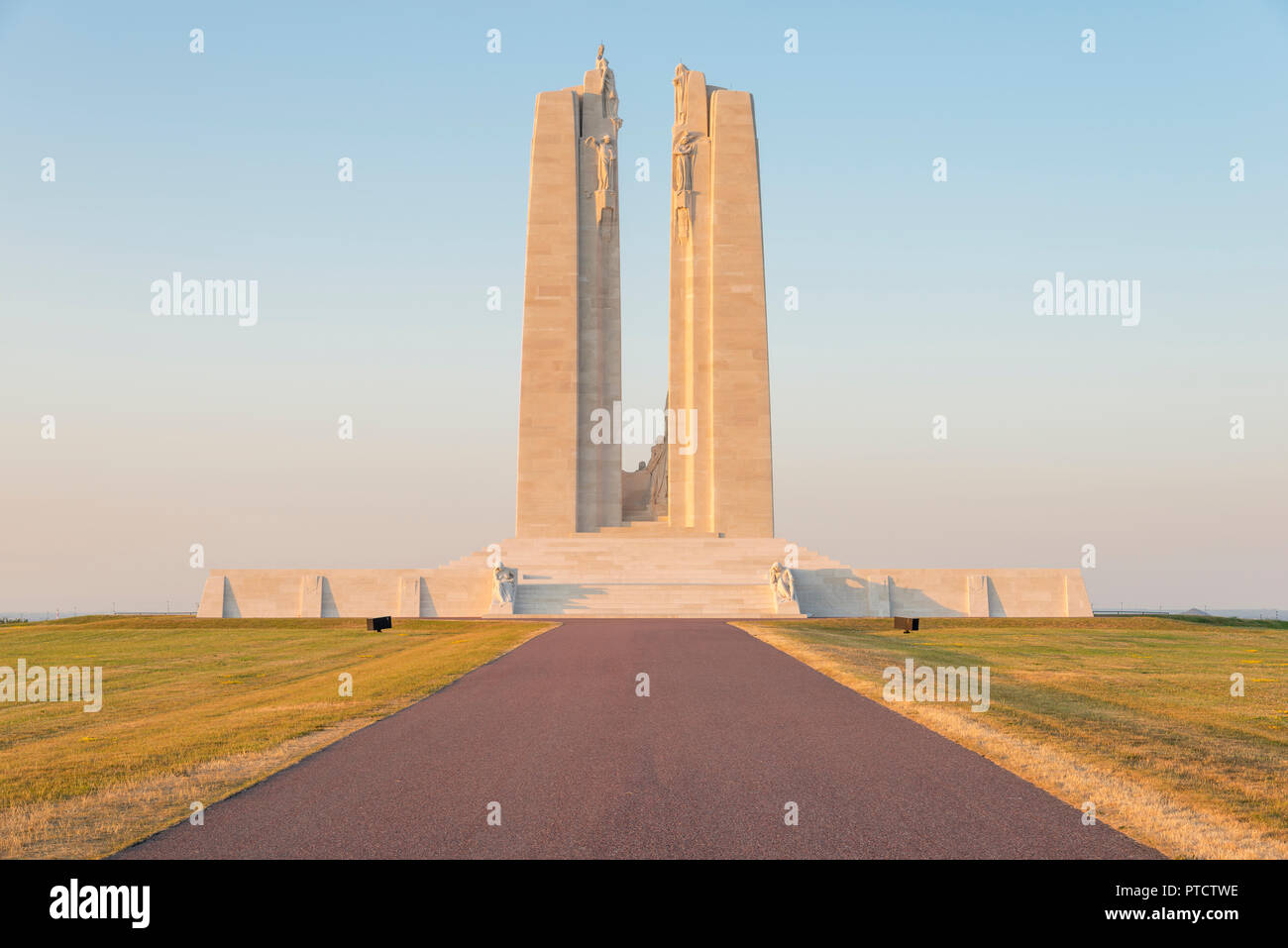 The Canadian Memorial at Vimy Ridge, France Stock Photo - Alamy