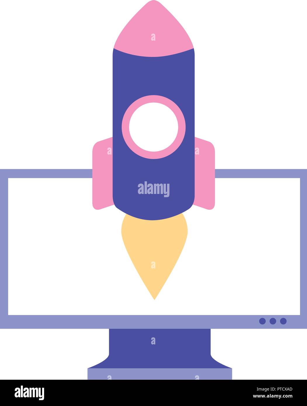 Launching device Stock Vector Images Alamy