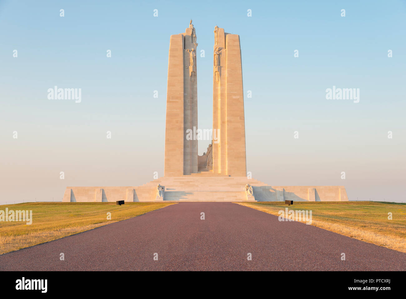 The Canadian Memorial at Vimy Ridge, France Stock Photo - Alamy