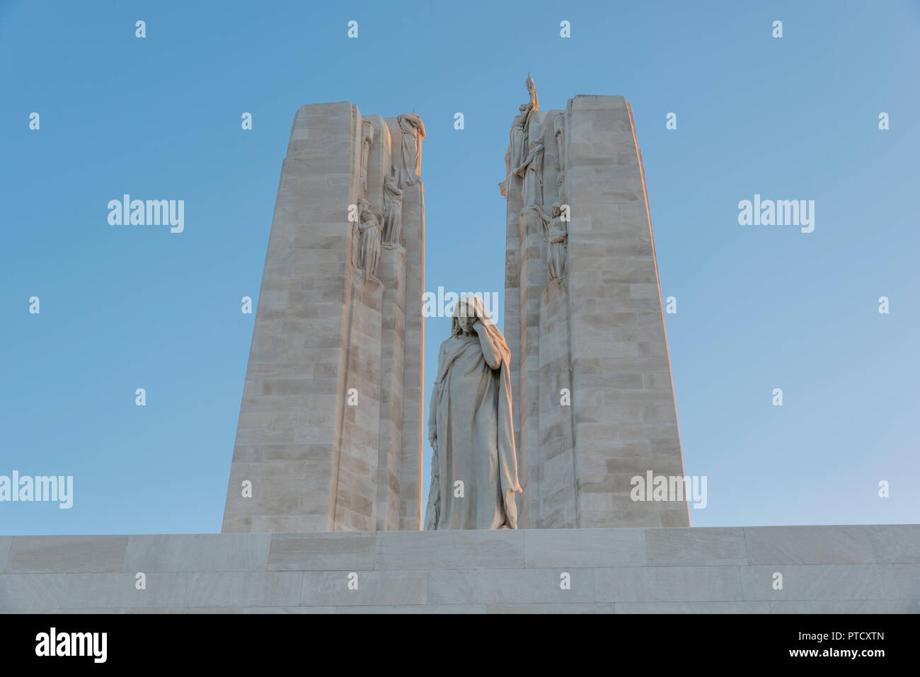 The Canadian Memorial at Vimy Ridge, France Stock Photo - Alamy