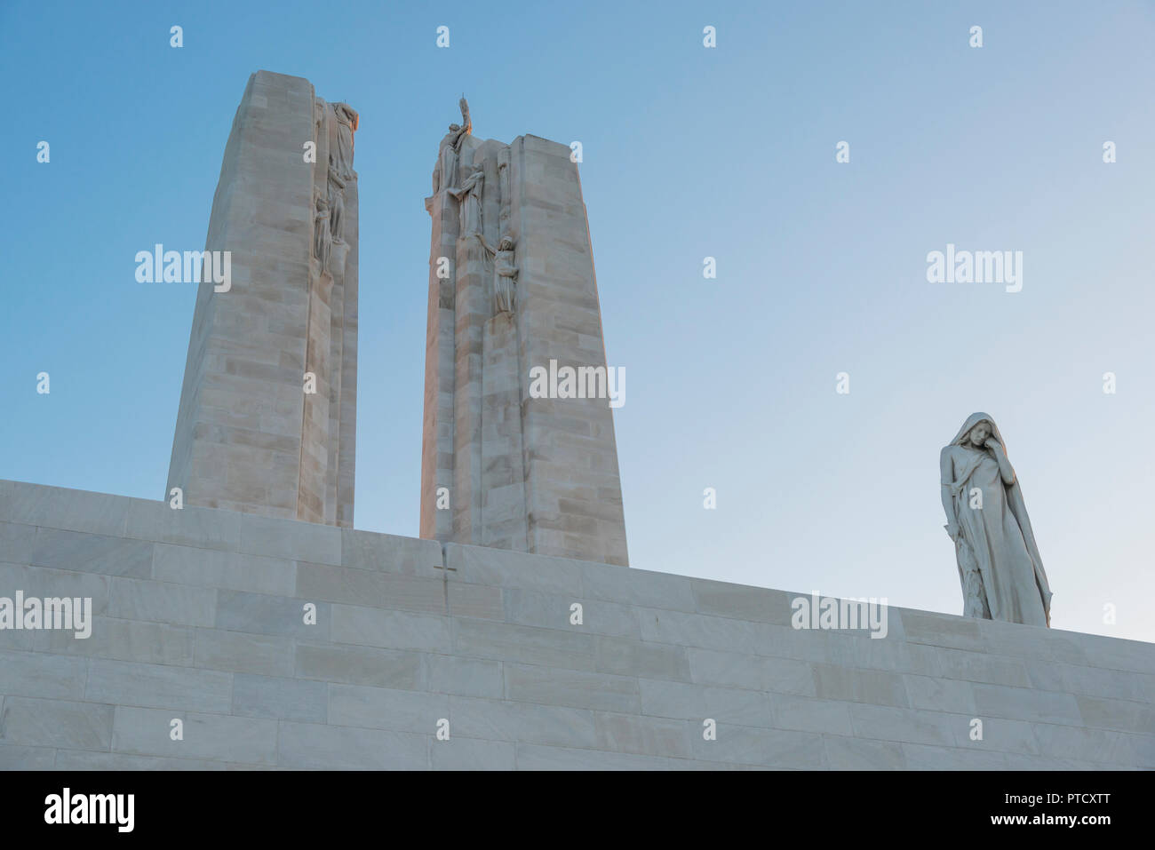 The Canadian Memorial at Vimy Ridge, France Stock Photo - Alamy