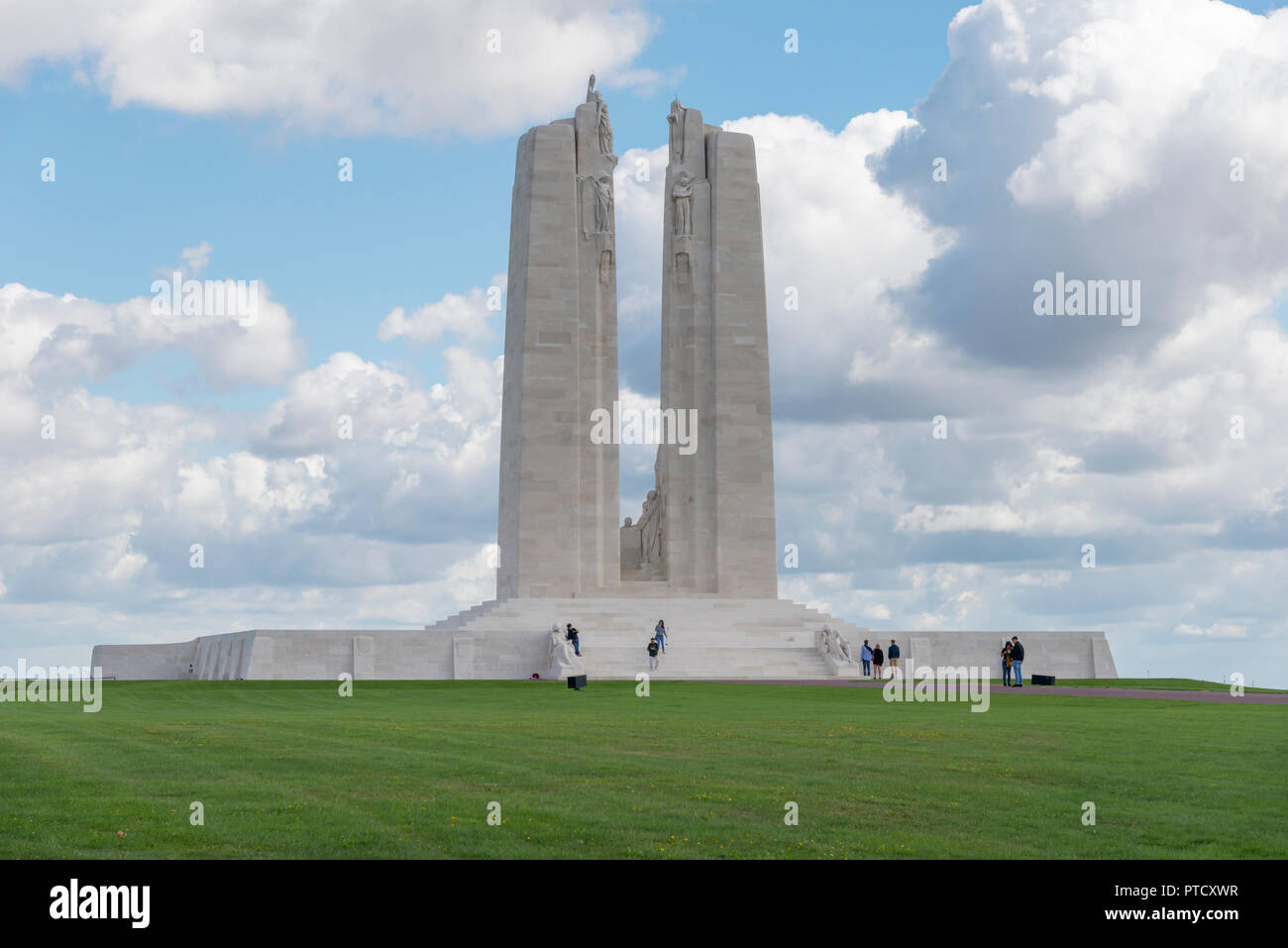 The Canadian Memorial at Vimy Ridge, France Stock Photo - Alamy