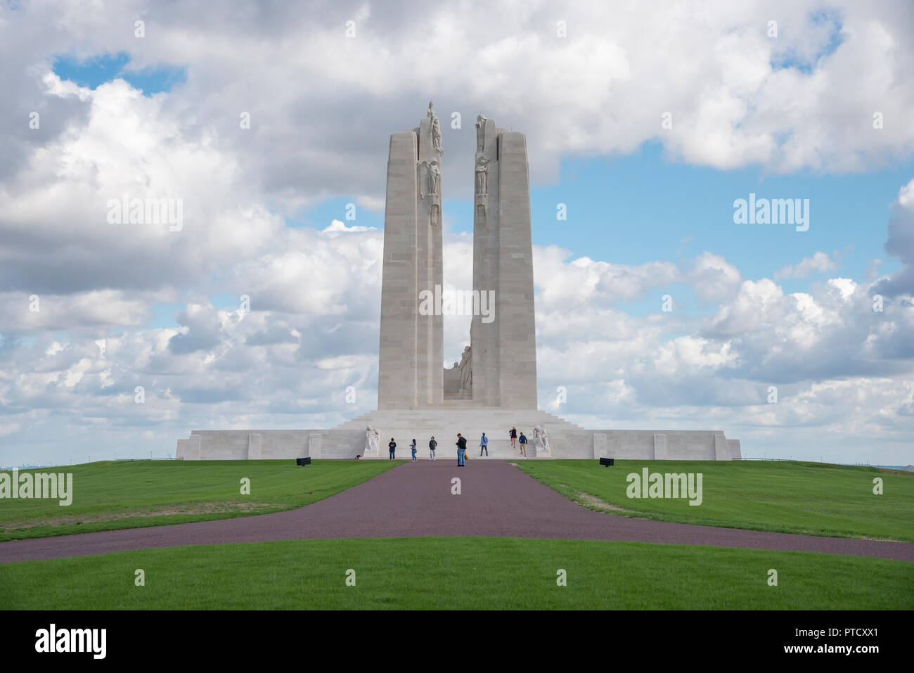 The Canadian Memorial at Vimy Ridge, France Stock Photo - Alamy
