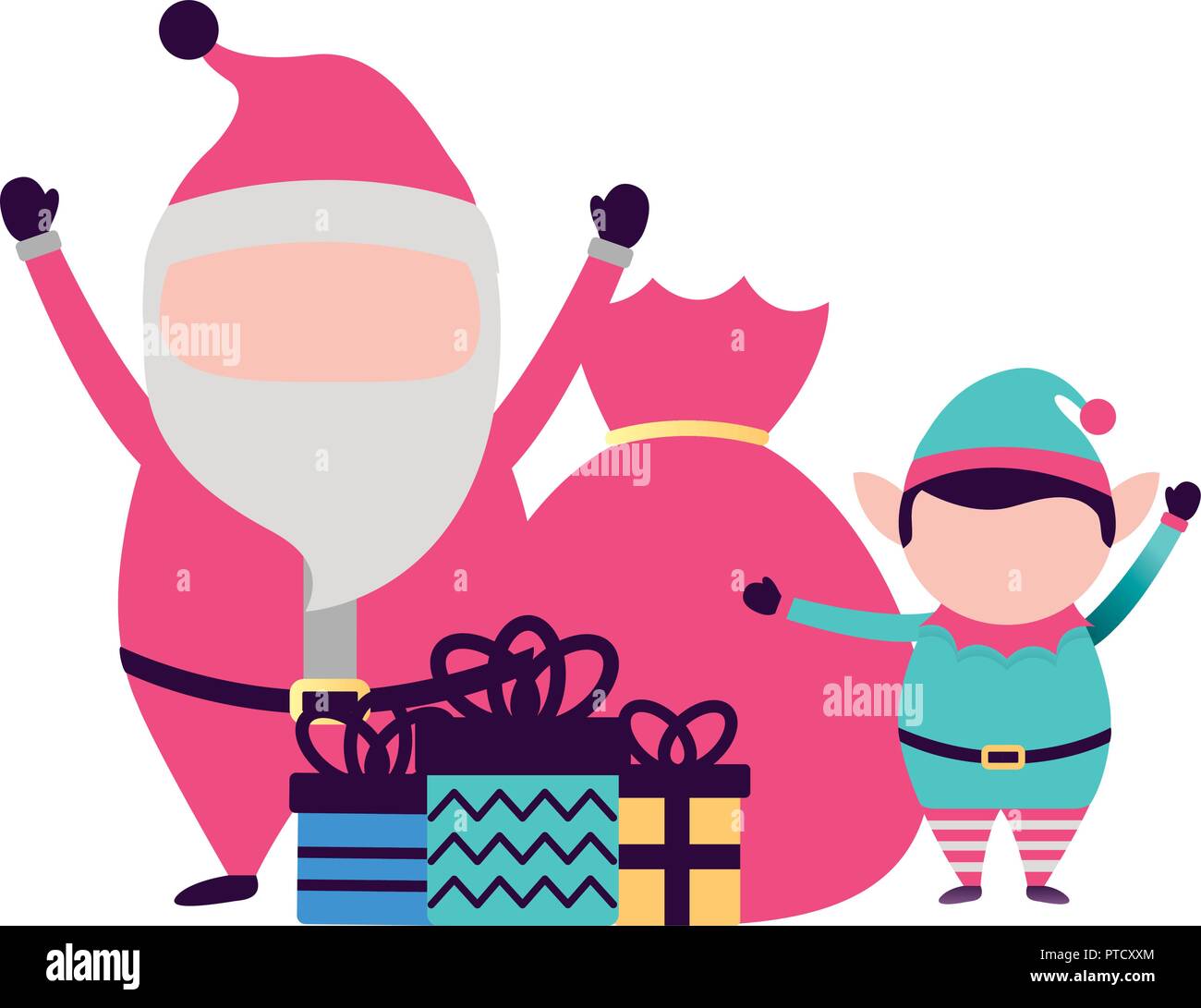 merry christmas card Stock Vector Image & Art - Alamy