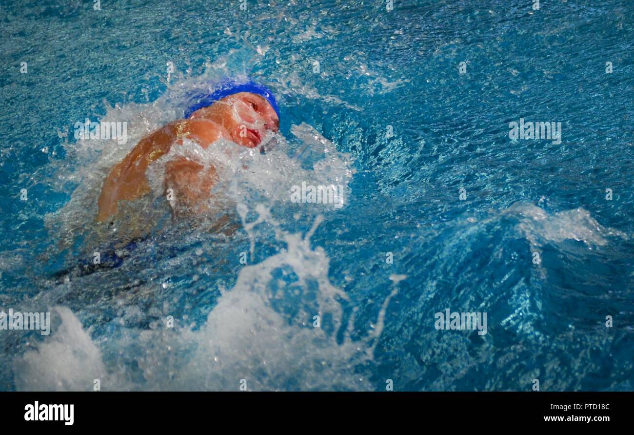 U.S. Air Force veteran Adam Popp, a former explosive ordnance disposal