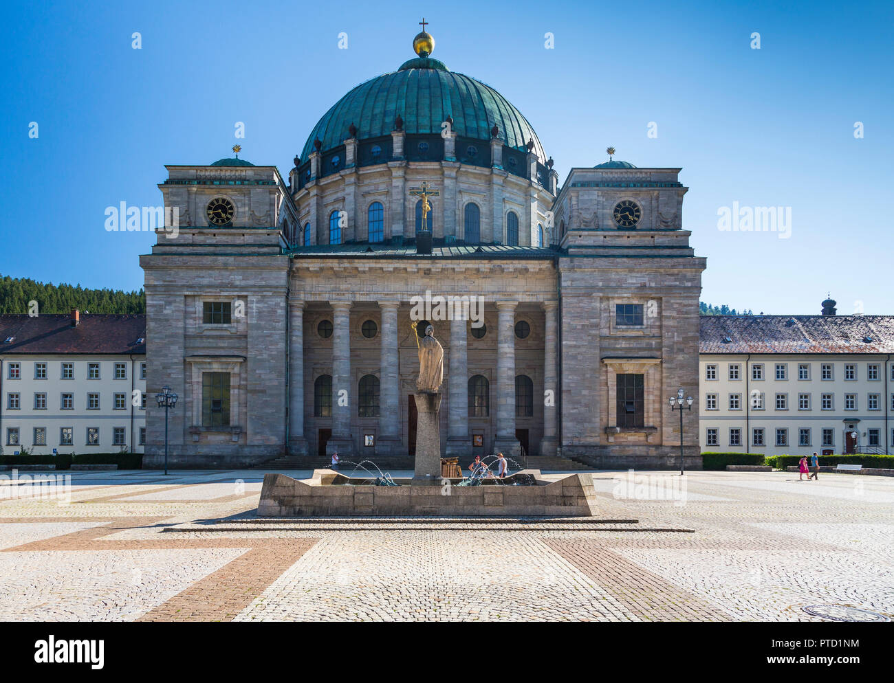 Elegantes Sankt Blasien Dom Ebenbild