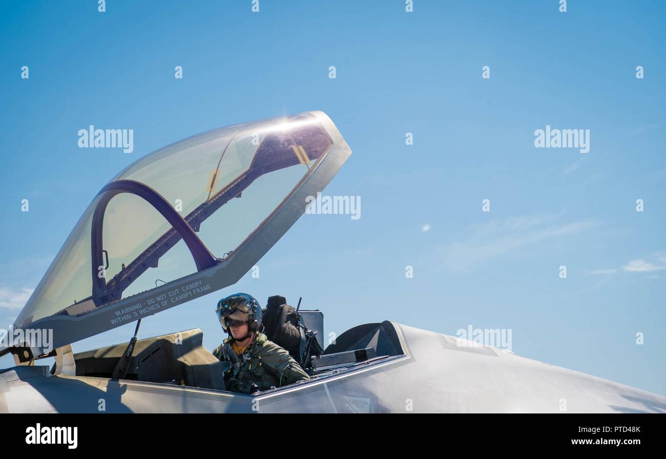 U.S. Air Force Capt. Michael Slotten, 61st Fighter Squadron F-35 ...