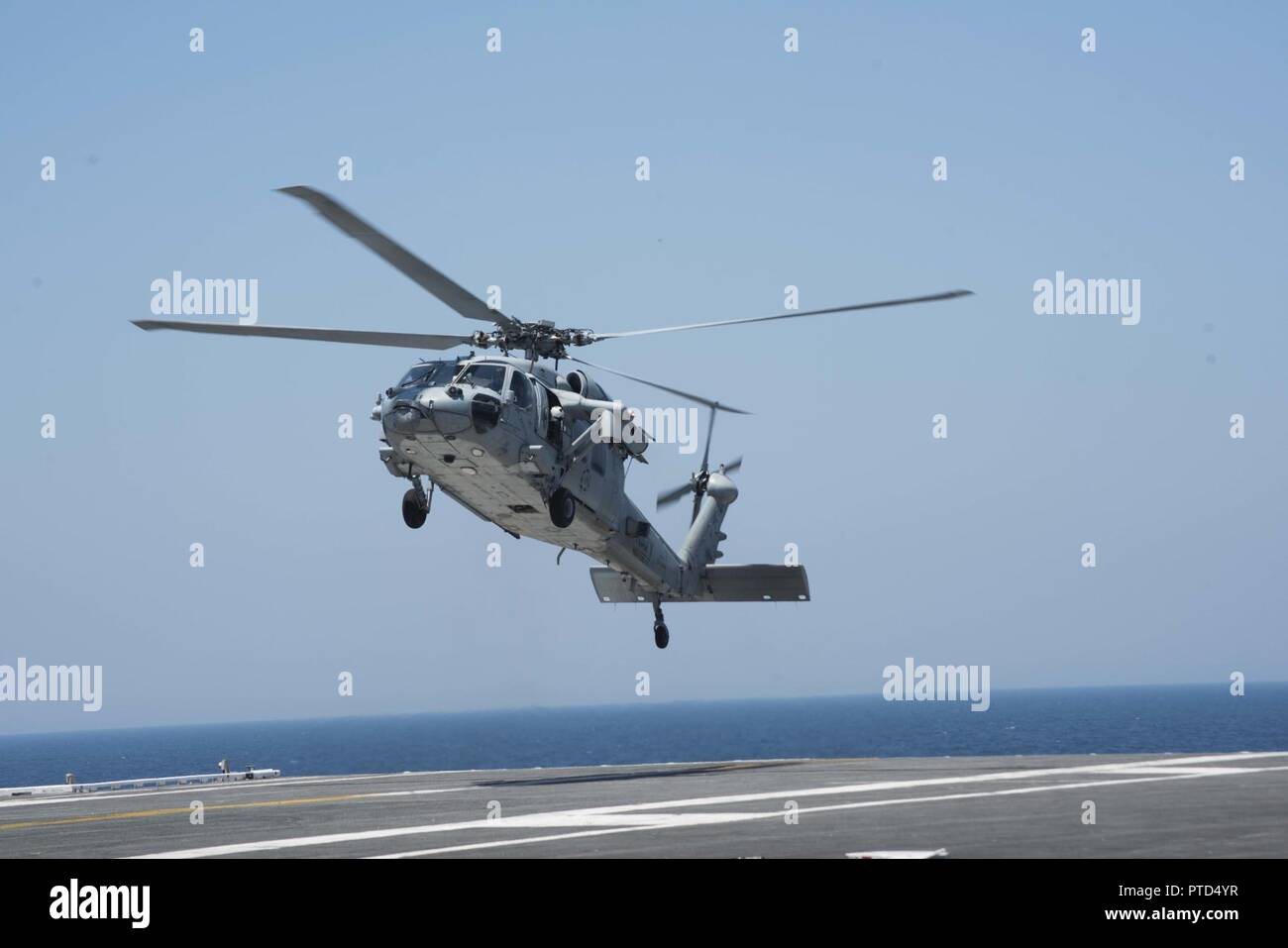 OCEAN (July 8, 2017) An MH-60S Sea Hawk assigned to the Dusty Dogs of ...