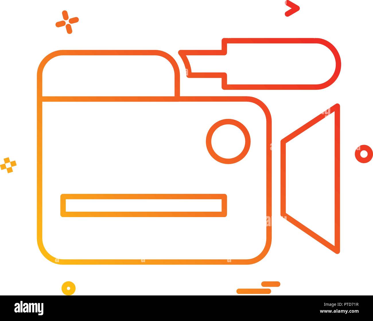 Camera icon design vector Stock Vector Image & Art - Alamy